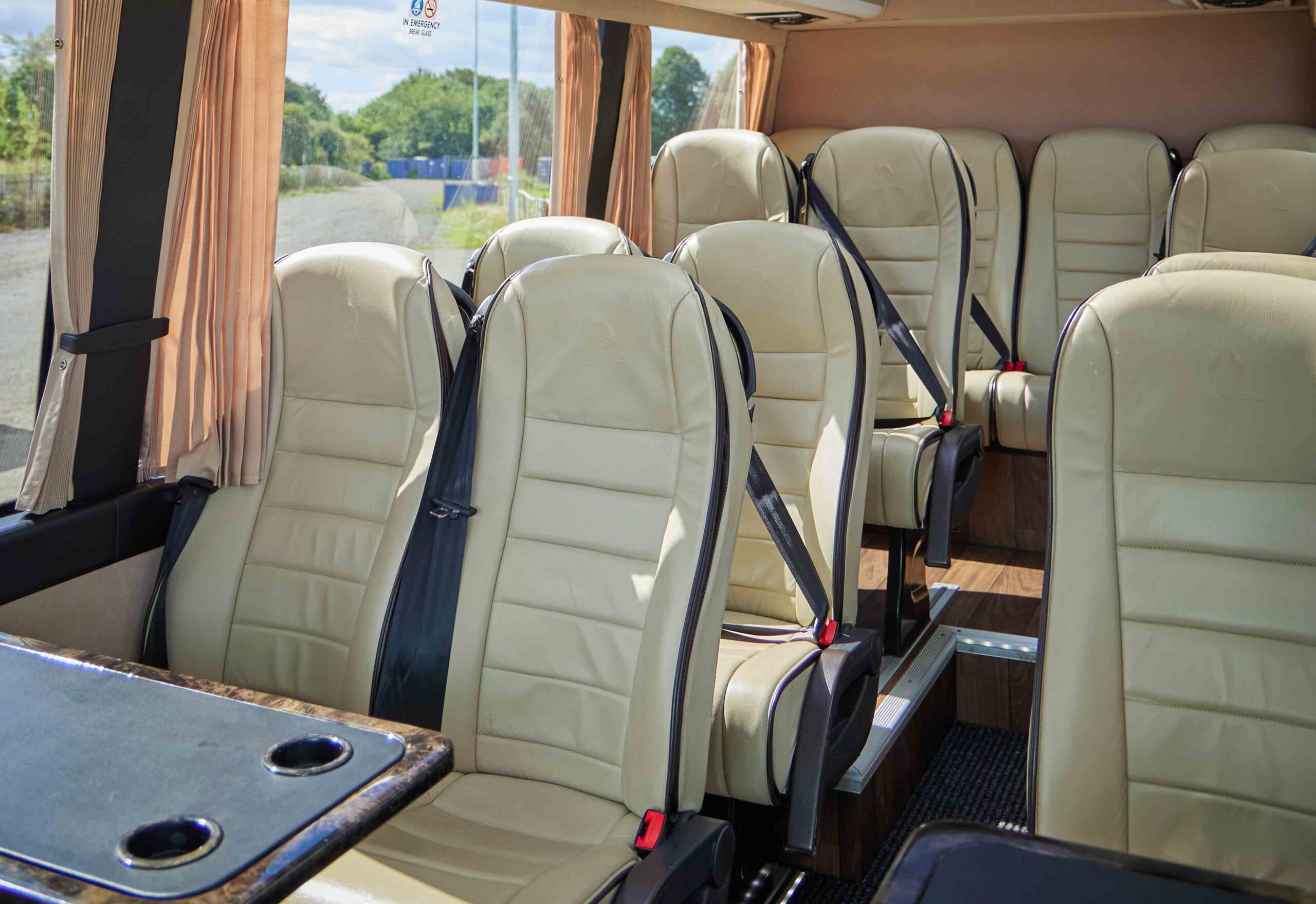 corporate minibus travel in style